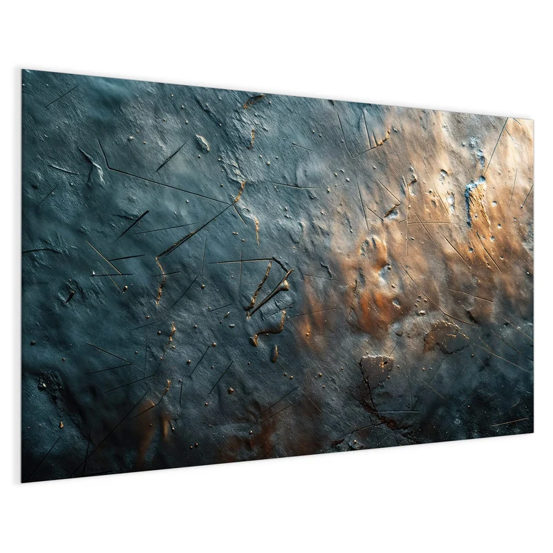 Magnettafel - Zerkratzter Schiefer