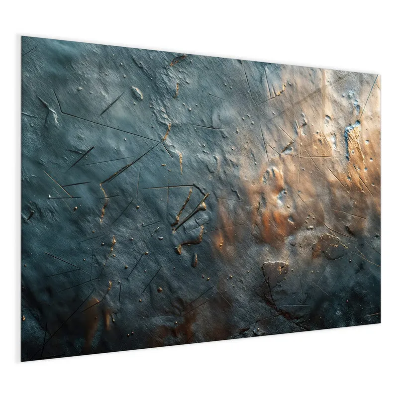 Magnettafel - Zerkratzter Schiefer