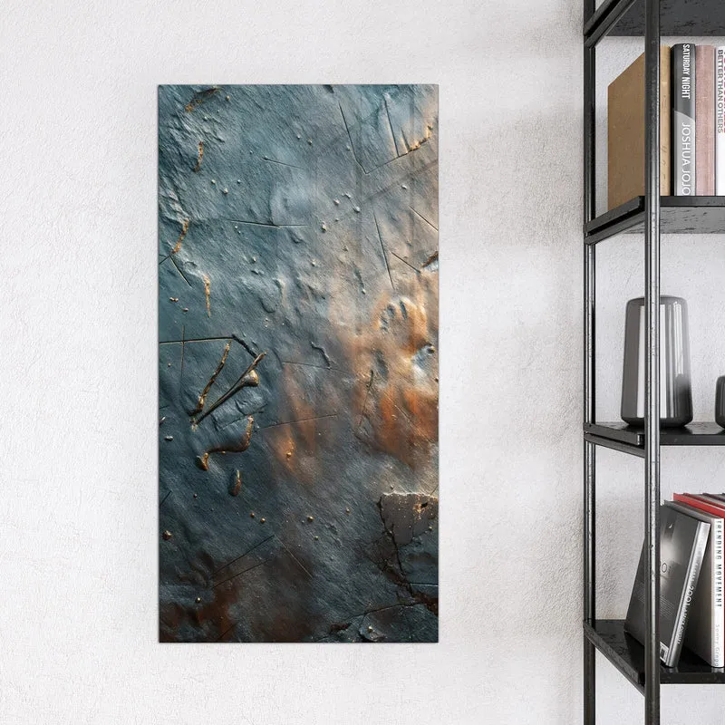Magnettafel - Zerkratzter Schiefer