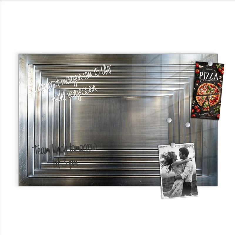 Magnettafel - Metallrahmen