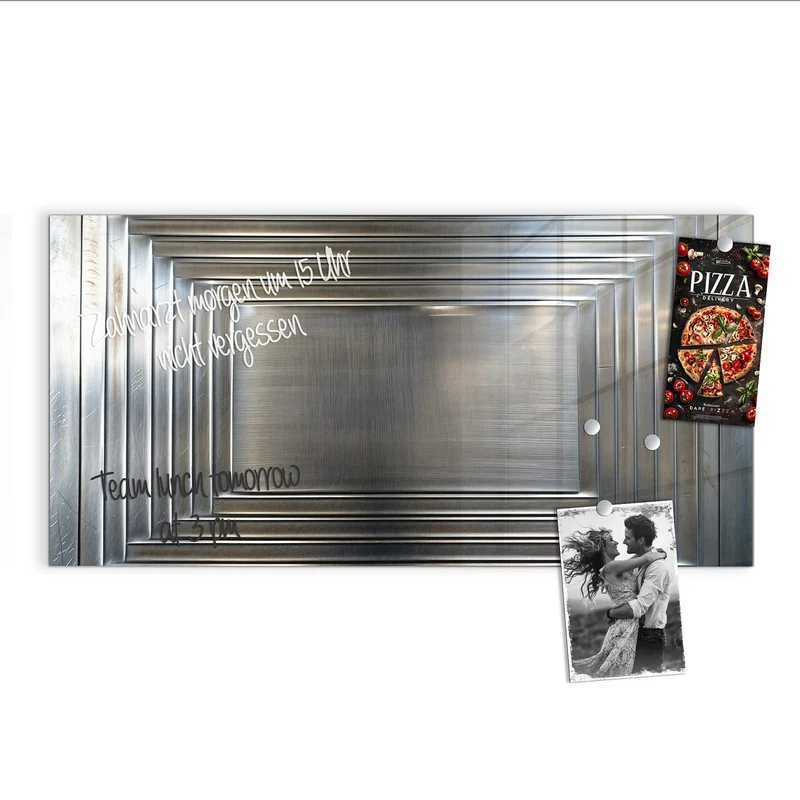 Magnettafel - Metallrahmen
