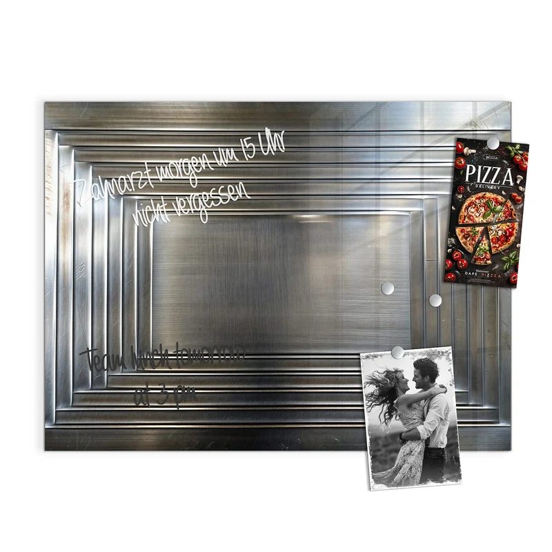 Magnettafel - Metallrahmen