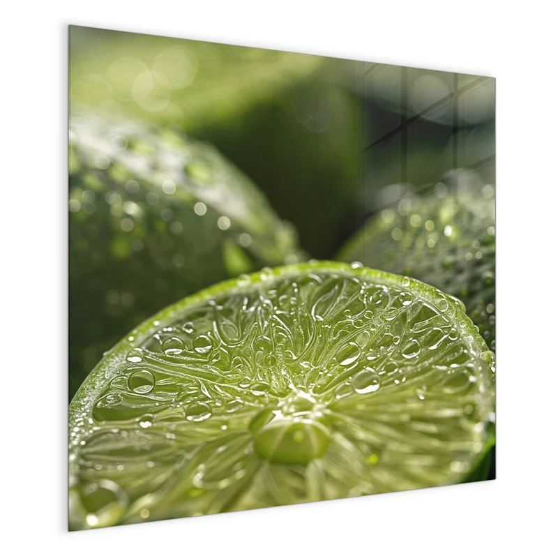 Magnettafel - Nasse Limettenscheibe
