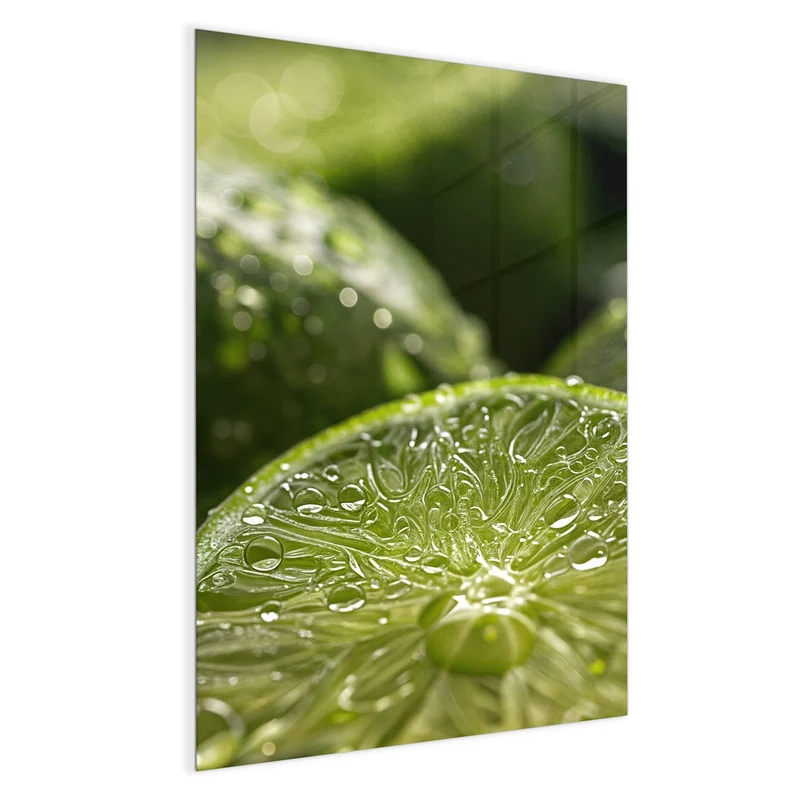 Magnettafel - Nasse Limettenscheibe