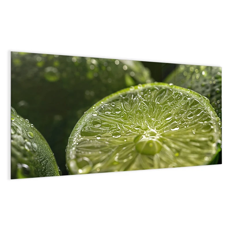 Magnettafel - Nasse Limettenscheibe