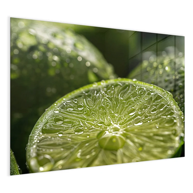 Magnettafel - Nasse Limettenscheibe