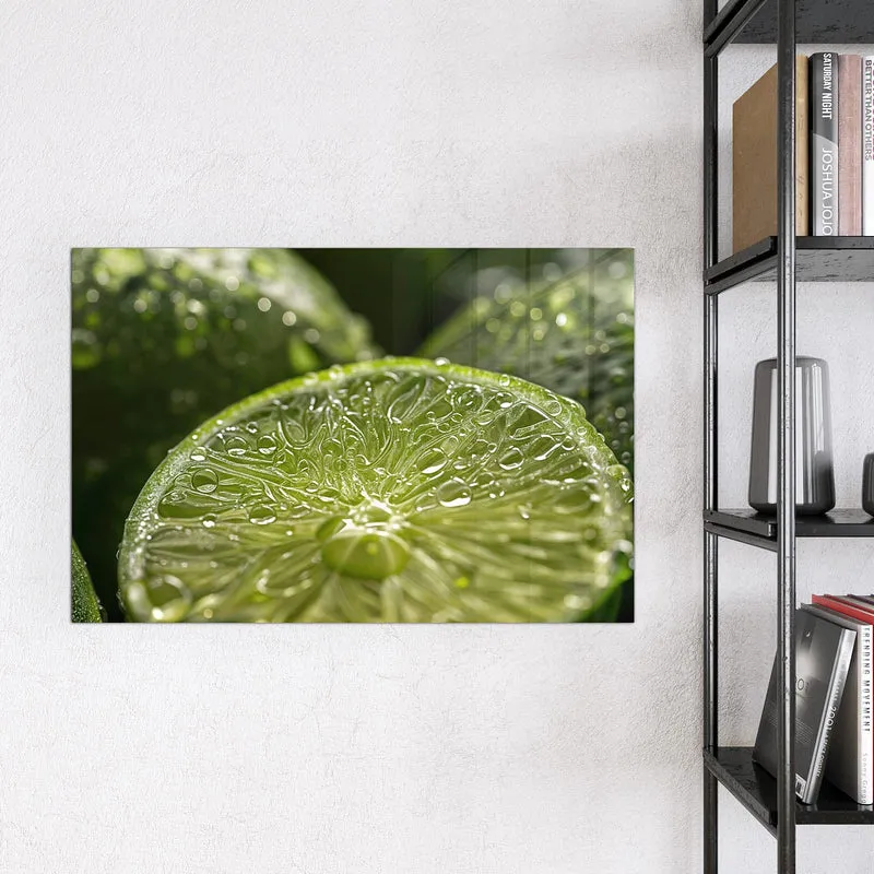 Magnettafel - Nasse Limettenscheibe