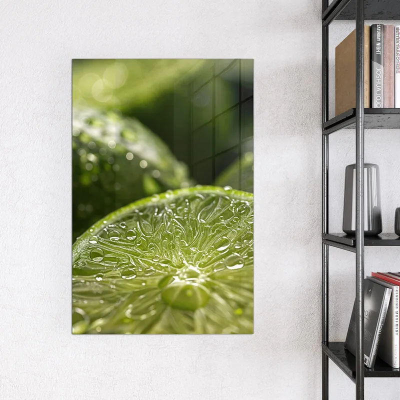 Magnettafel - Nasse Limettenscheibe
