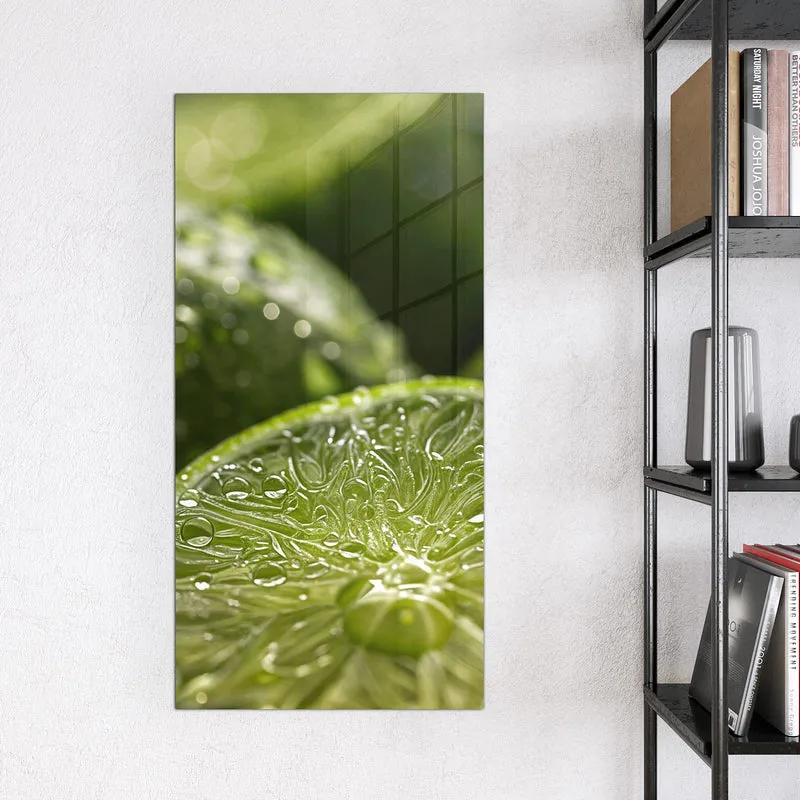 Magnettafel - Nasse Limettenscheibe
