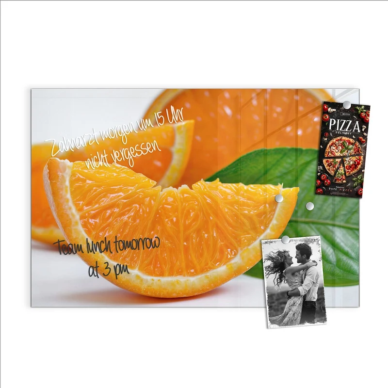 Magnettafel - Orangenscheiben