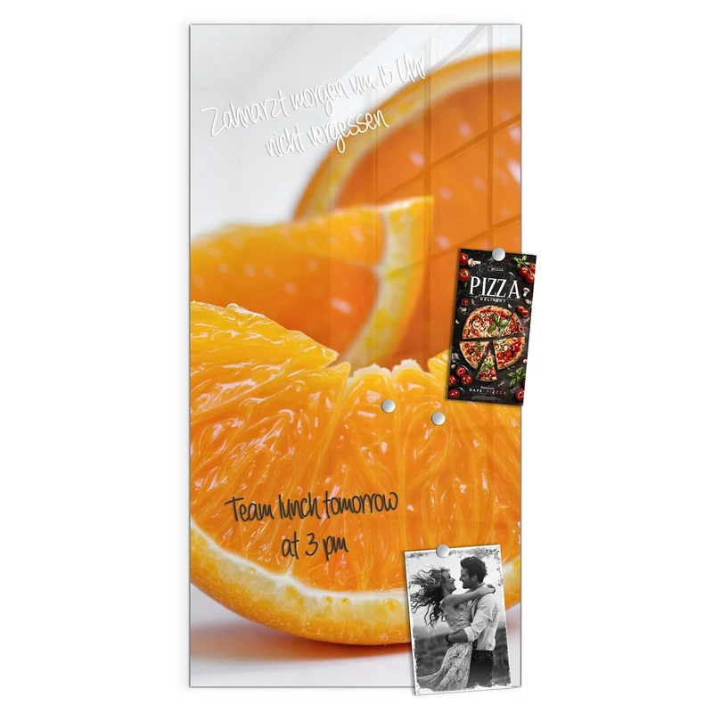 Magnettafel - Orangenscheiben