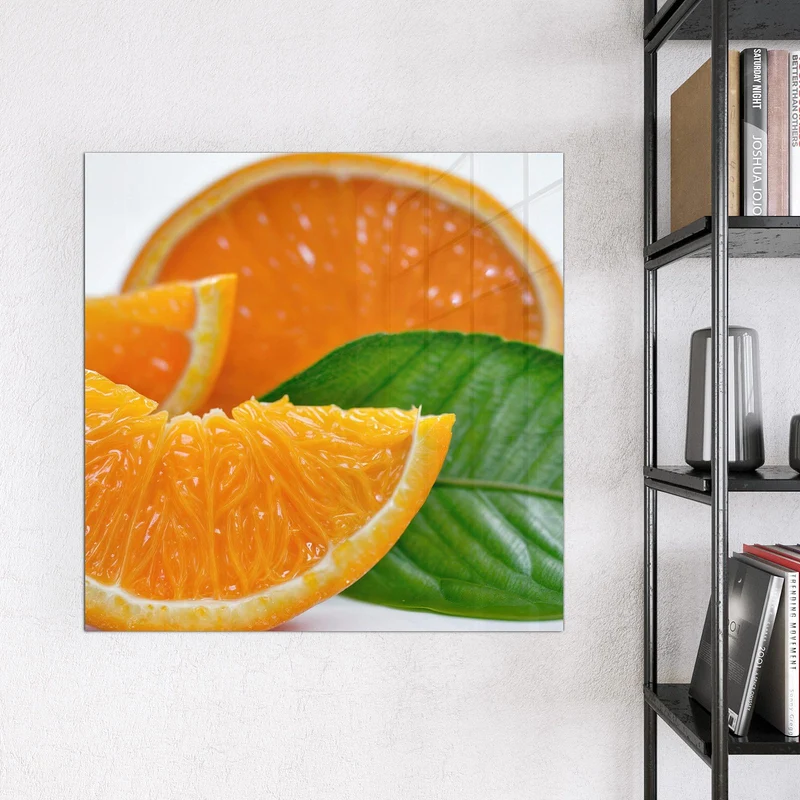 Magnettafel - Orangenscheiben