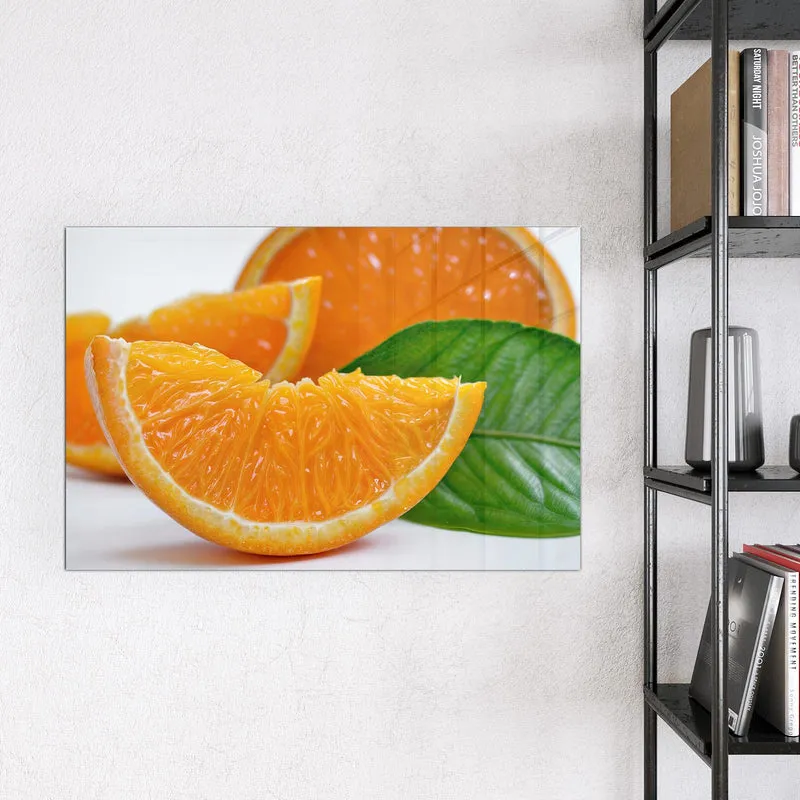 Magnettafel - Orangenscheiben