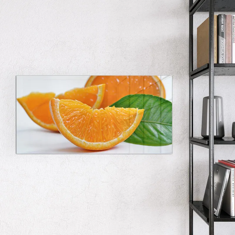 Magnettafel - Orangenscheiben