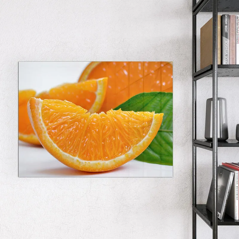 Magnettafel - Orangenscheiben