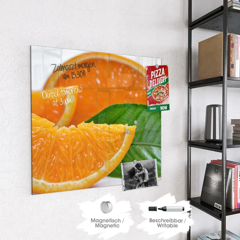 Magnettafel - Orangenscheiben