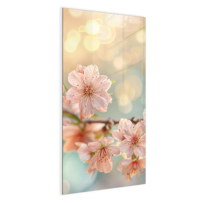 Magnettafel - Kirschzweig in Blüte