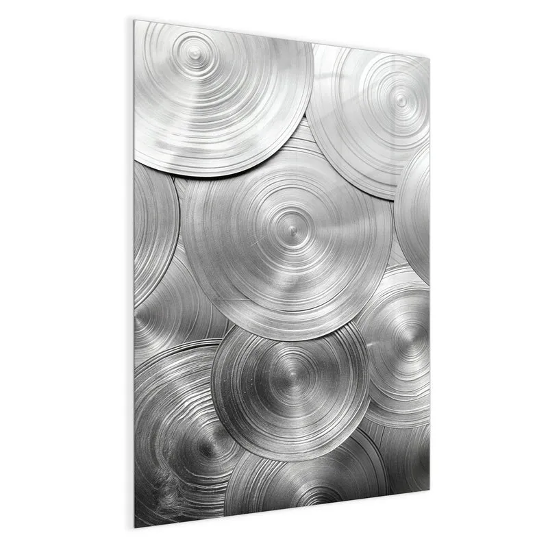 Magnettafel - Metallische Scheiben