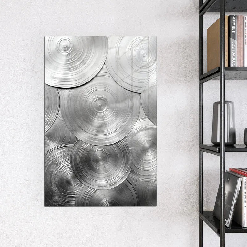 Magnettafel - Metallische Scheiben