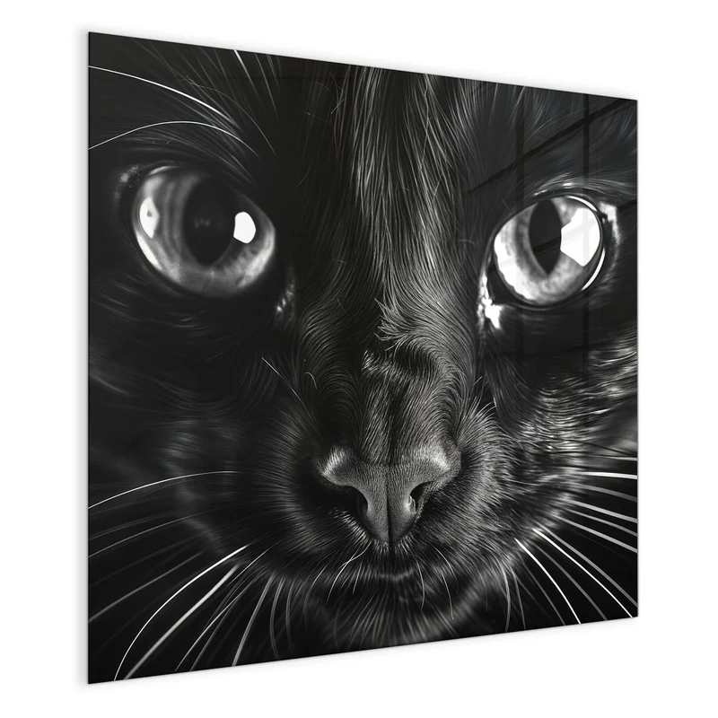 Magnettafel - Katzengesicht