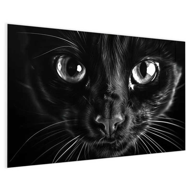 Magnettafel - Katzengesicht