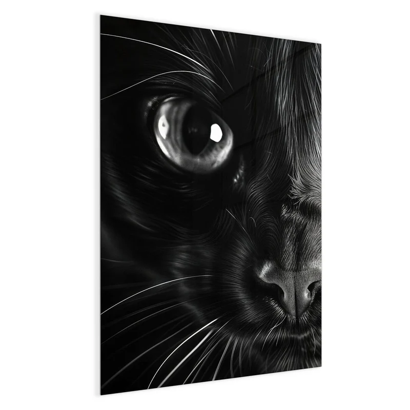 Magnettafel - Katzengesicht