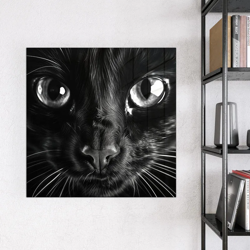 Magnettafel - Katzengesicht