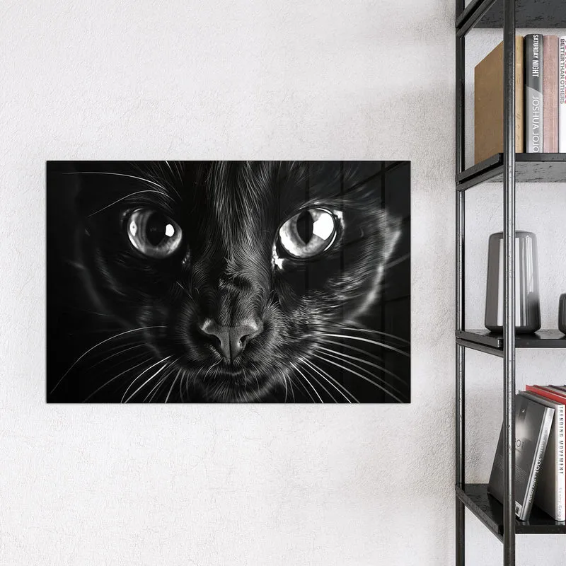 Magnettafel - Katzengesicht