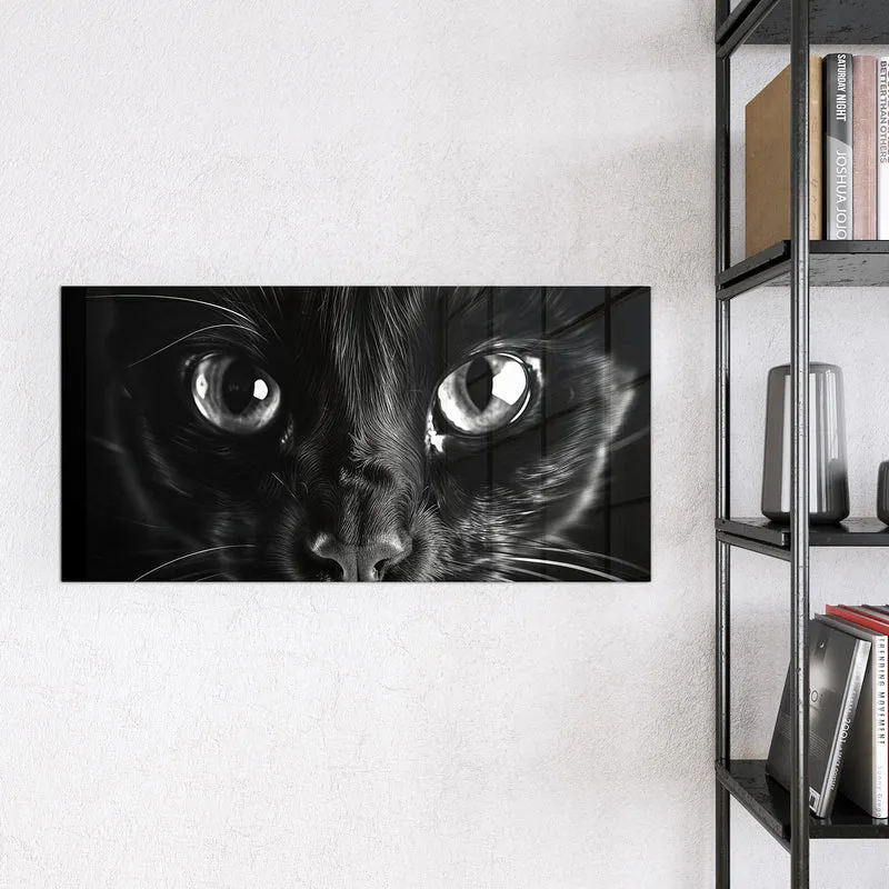 Magnettafel - Katzengesicht