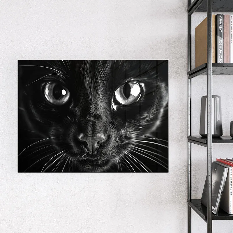 Magnettafel - Katzengesicht