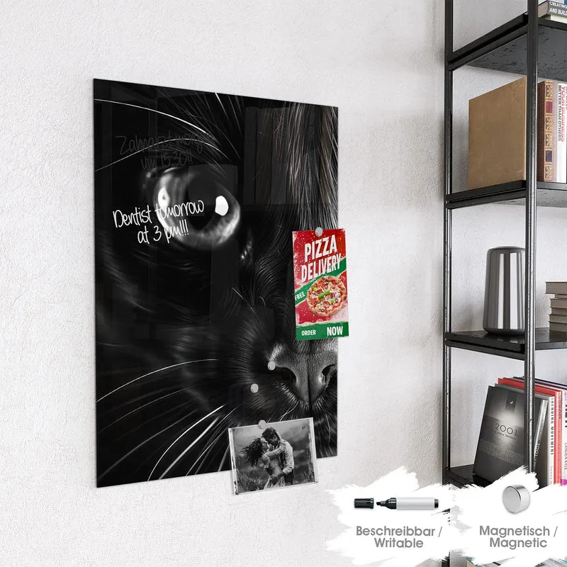 Magnettafel - Katzengesicht
