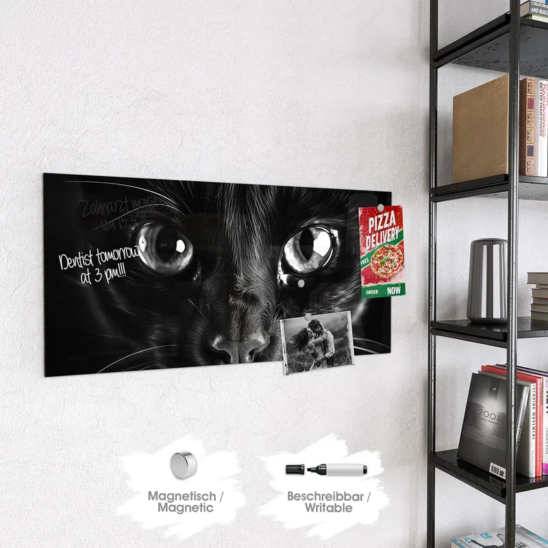 Magnettafel - Katzengesicht