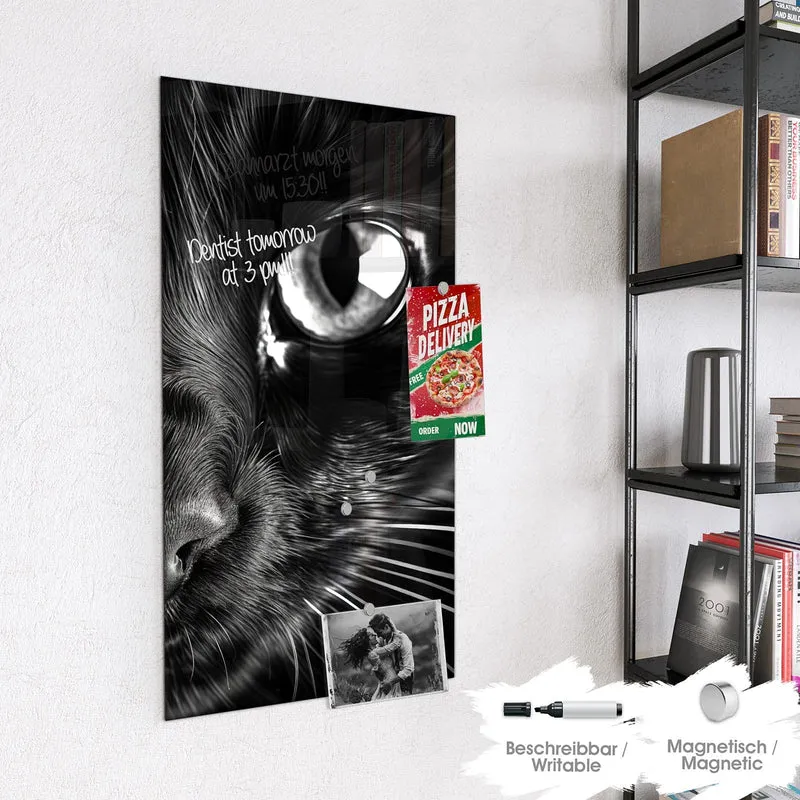 Magnettafel - Katzengesicht