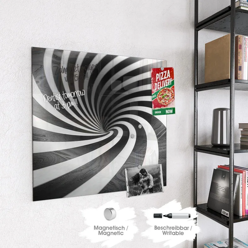 Magnettafel - Hypnotischer Strudel