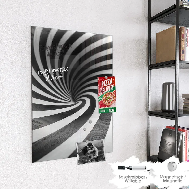 Magnettafel - Hypnotischer Strudel