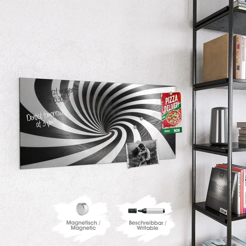 Magnettafel - Hypnotischer Strudel