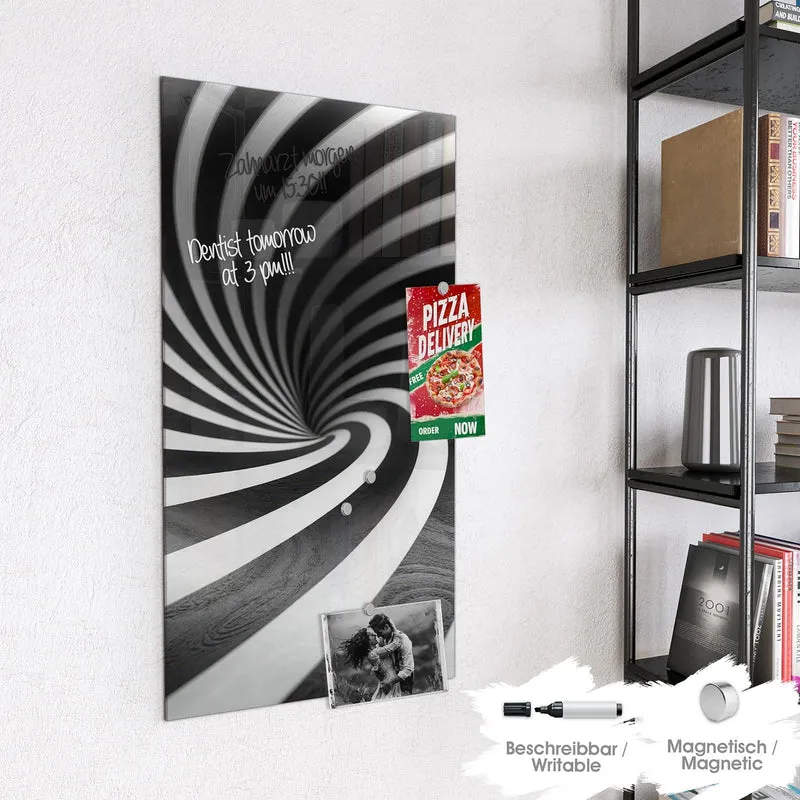 Magnettafel - Hypnotischer Strudel