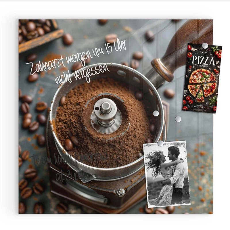 Magnettafel - Kaffeemühle