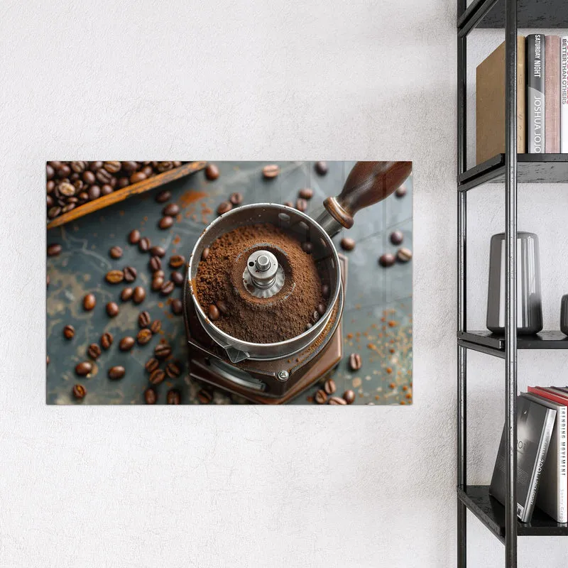 Magnettafel - Kaffeemühle