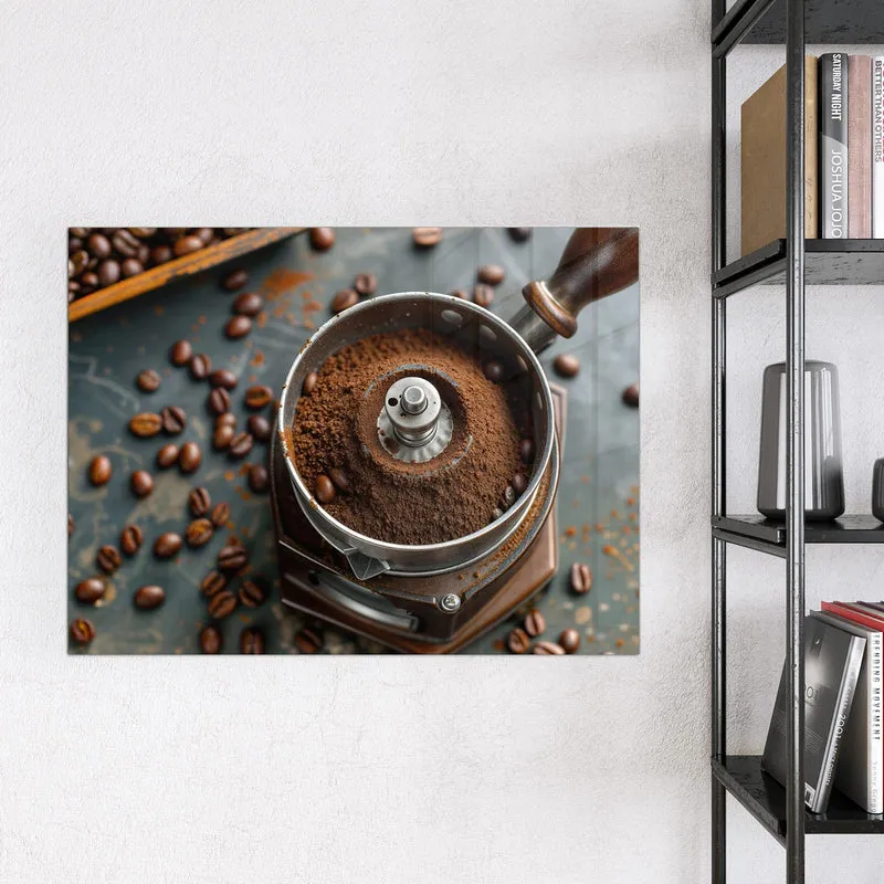 Magnettafel - Kaffeemühle