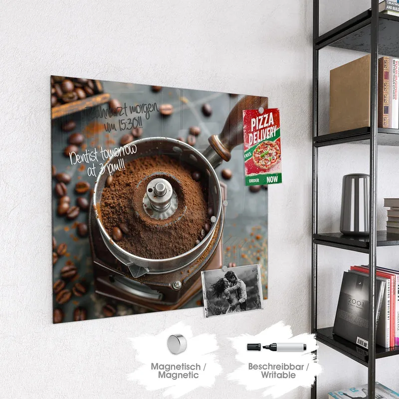 Magnettafel - Kaffeemühle