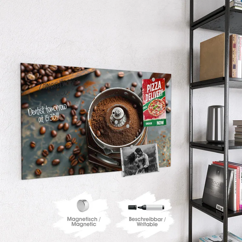 Magnettafel - Kaffeemühle