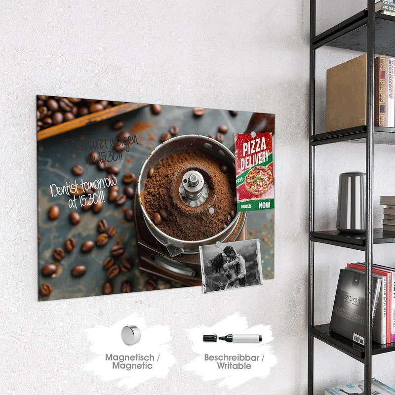 Magnettafel - Kaffeemühle