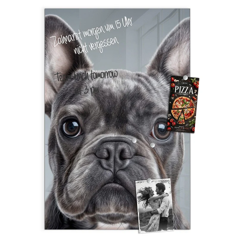 Magnettafel - Französische Bulldogge