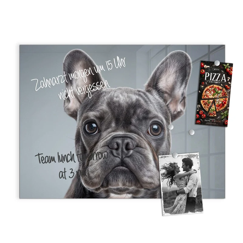 Magnettafel - Französische Bulldogge