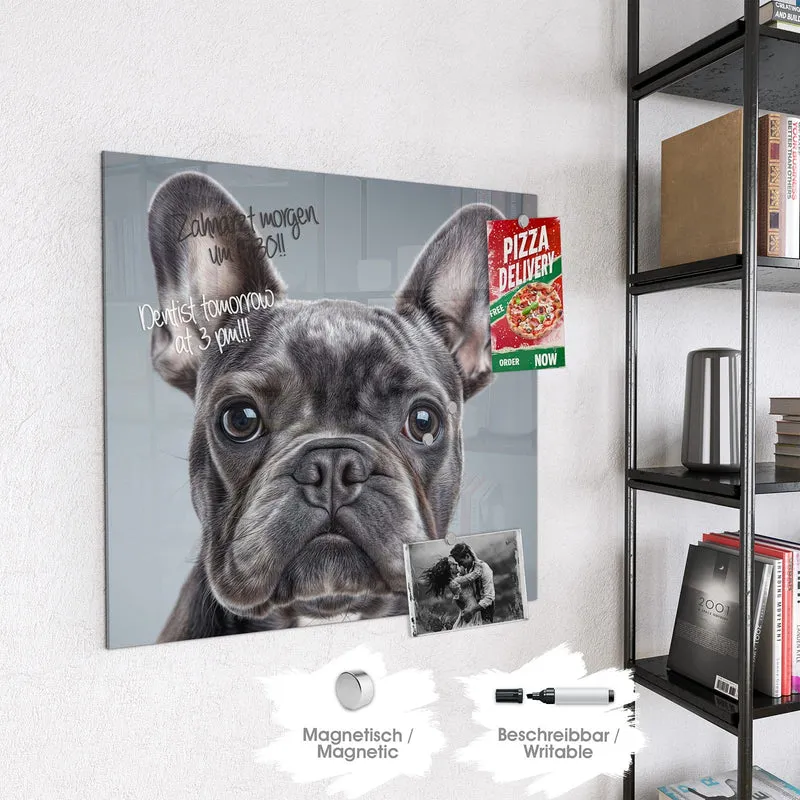 Magnettafel - Französische Bulldogge