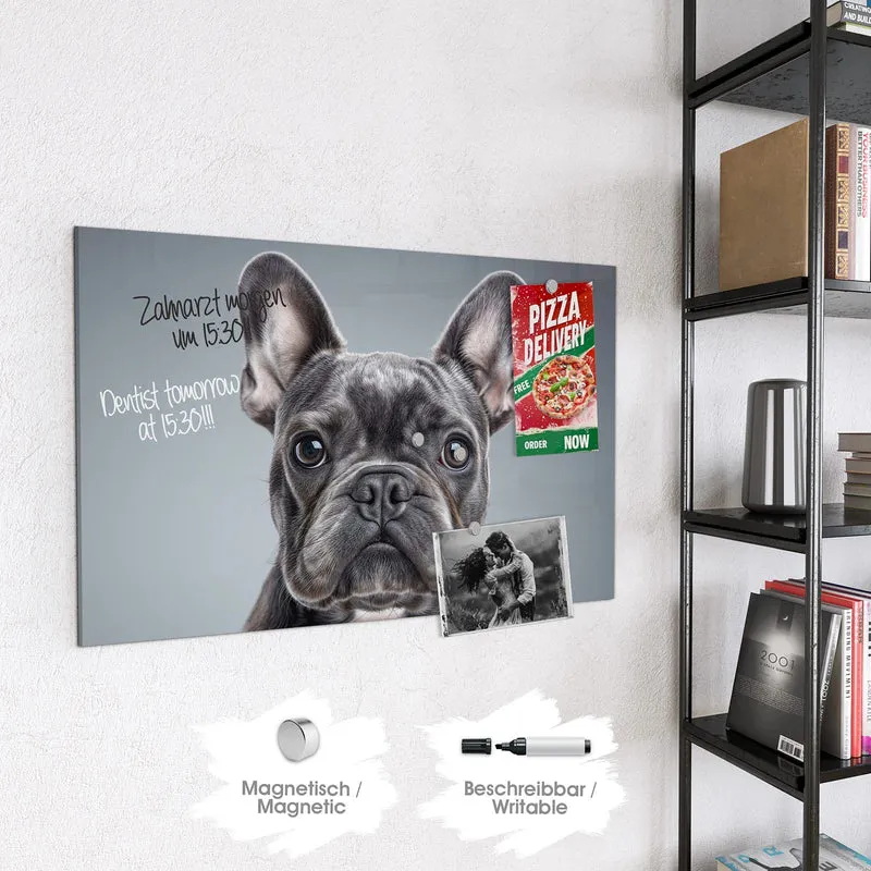 Magnettafel - Französische Bulldogge