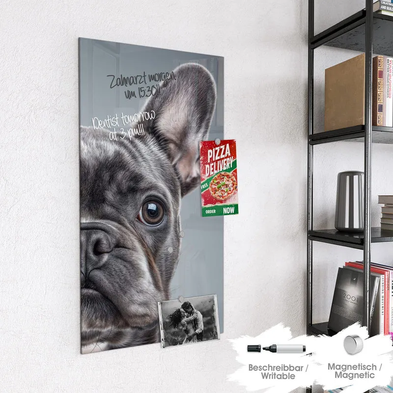 Magnettafel - Französische Bulldogge