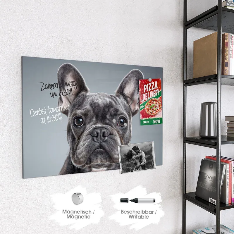 Magnettafel - Französische Bulldogge