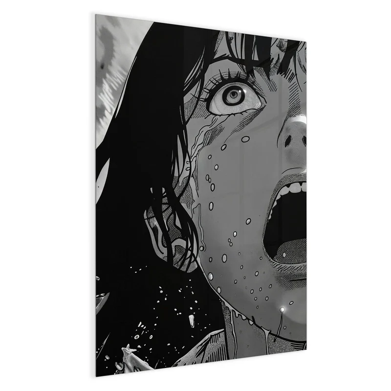 Magnettafel - Manga-Schrei
